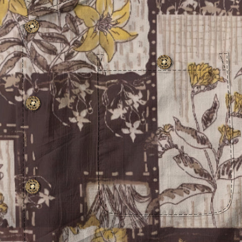 Retro checkered lilies