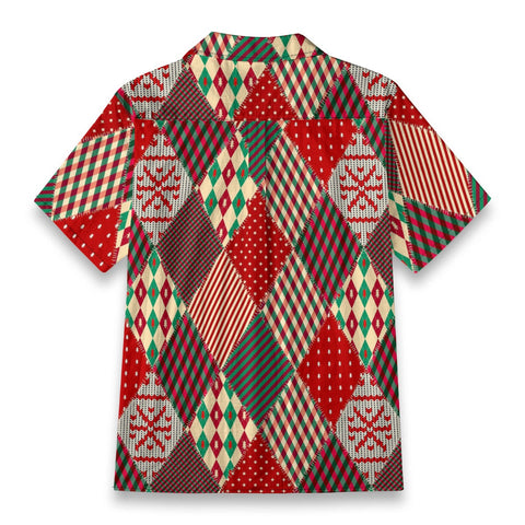 Vintage Red Christmas Patchwork