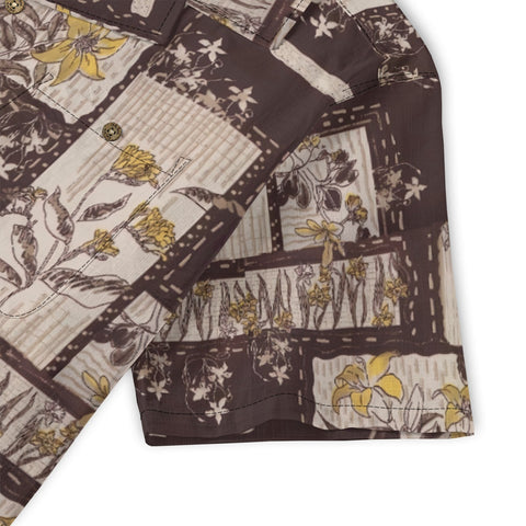 Retro checkered lilies