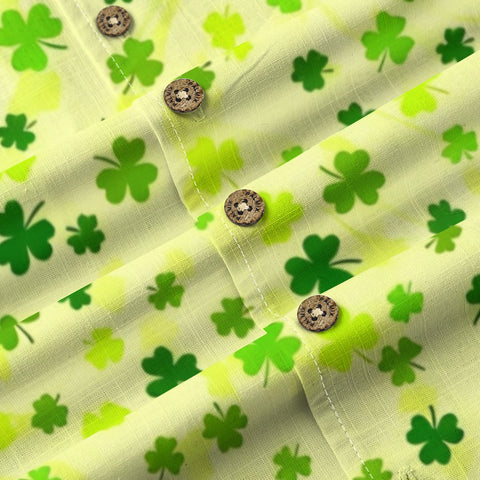 Lucky Clover Hawaiian Shirt