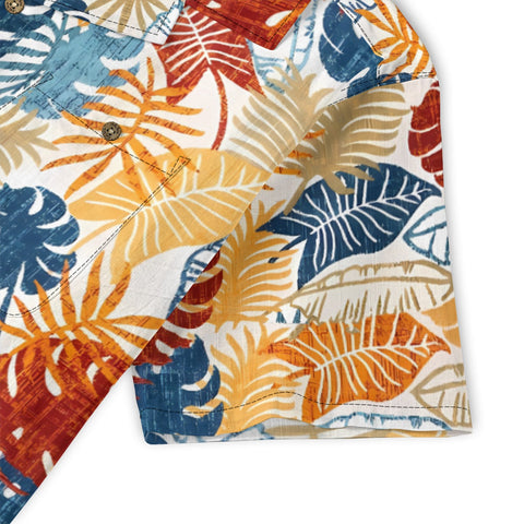 Christmas colorful palm