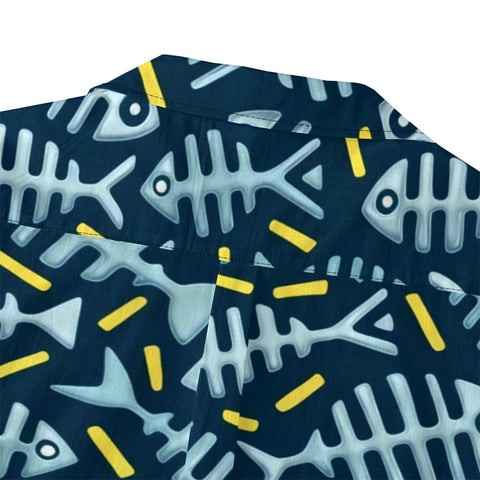 Fish Bone Hawaiian Shirt