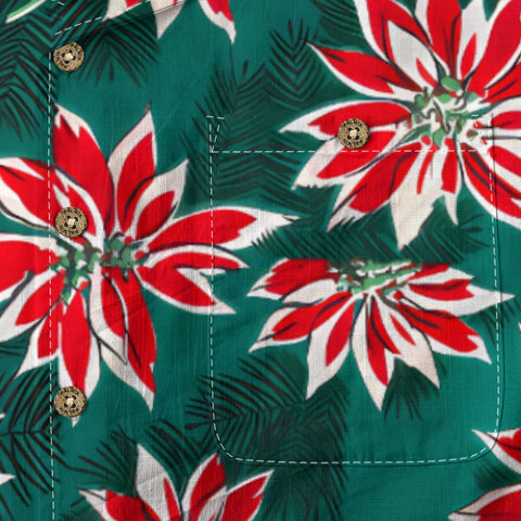 Vintage Poinsettia Christmas