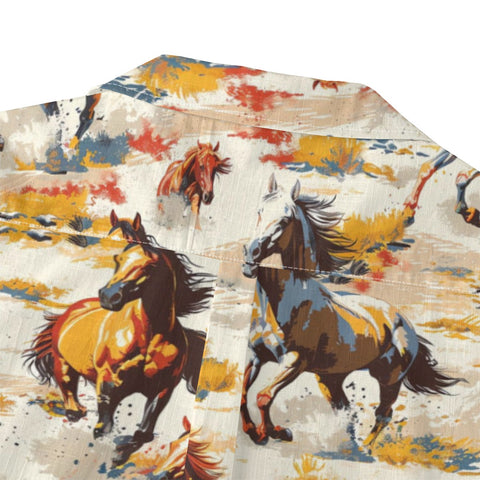 Wild Horses Hawaiian Shirt