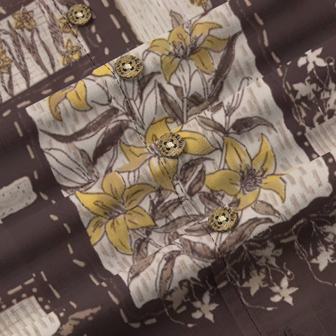 Retro checkered lilies