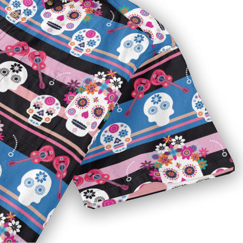 Day of the Dead Skull Shirt
