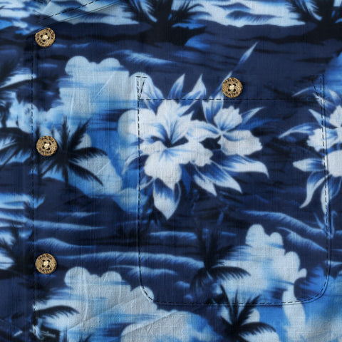 Blue Palm Tale with a Trigger