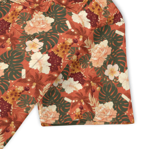 Vintage Floral Hawaiian Shirt