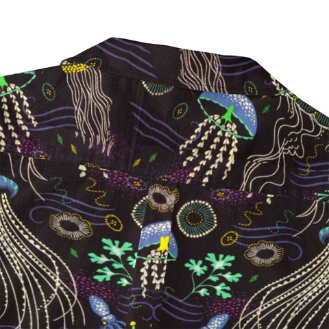 Black tone ocean jellyfish