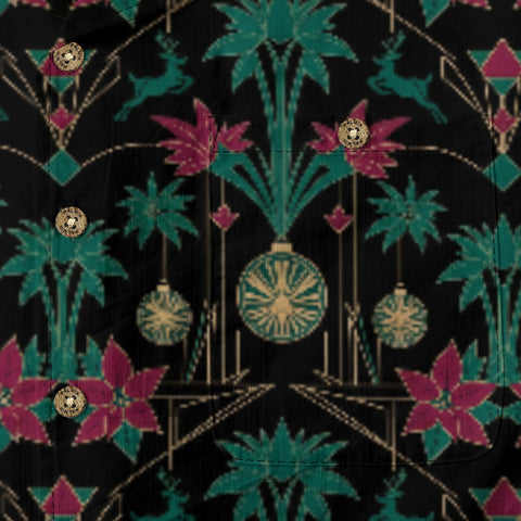 Surfing Santa Hawaiian Shirt