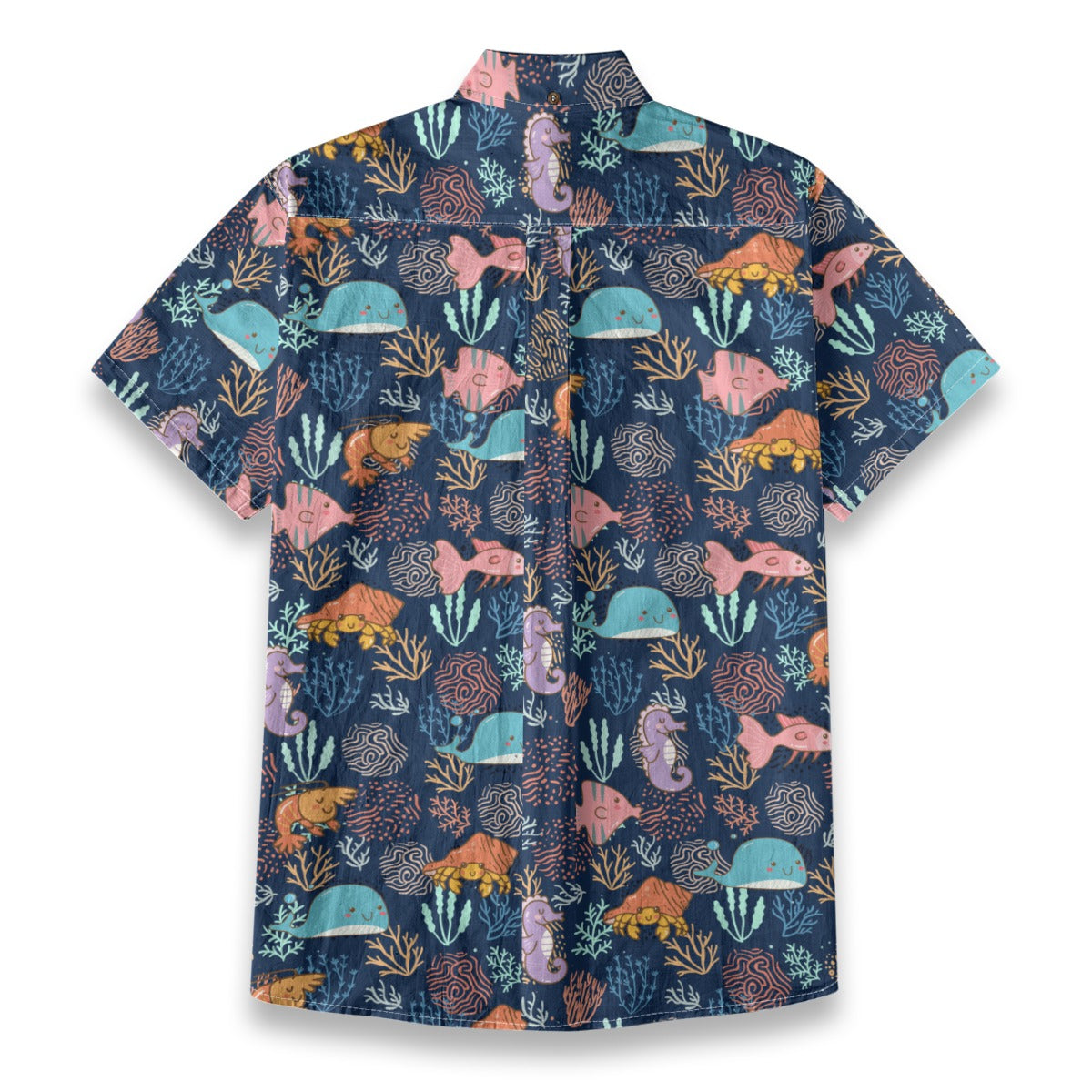 Custom Photo Hawaiian Shirt Ocean Vacation Shirt With Photo Custom, Personalized Hawaiian Shirt Personalized - The Palmix