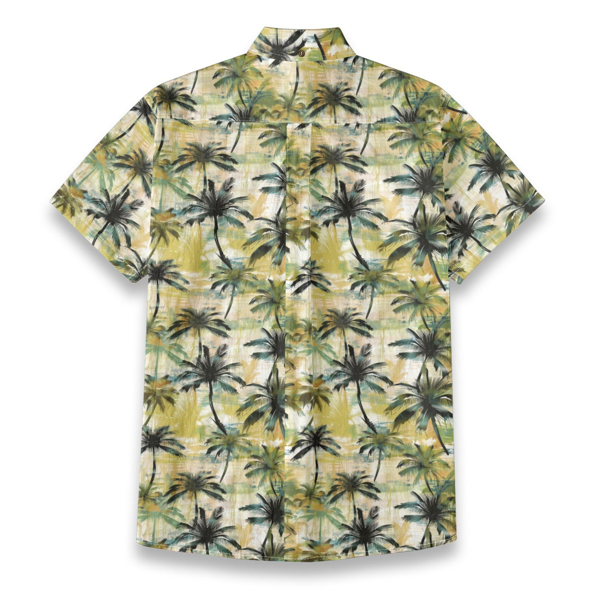 Men's Palm Tree Print Hawaiian Shirt