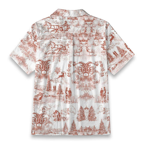 Christmas forest night