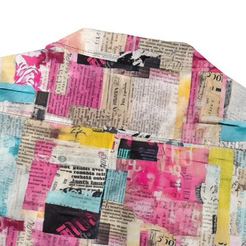 Vintage poster collage art