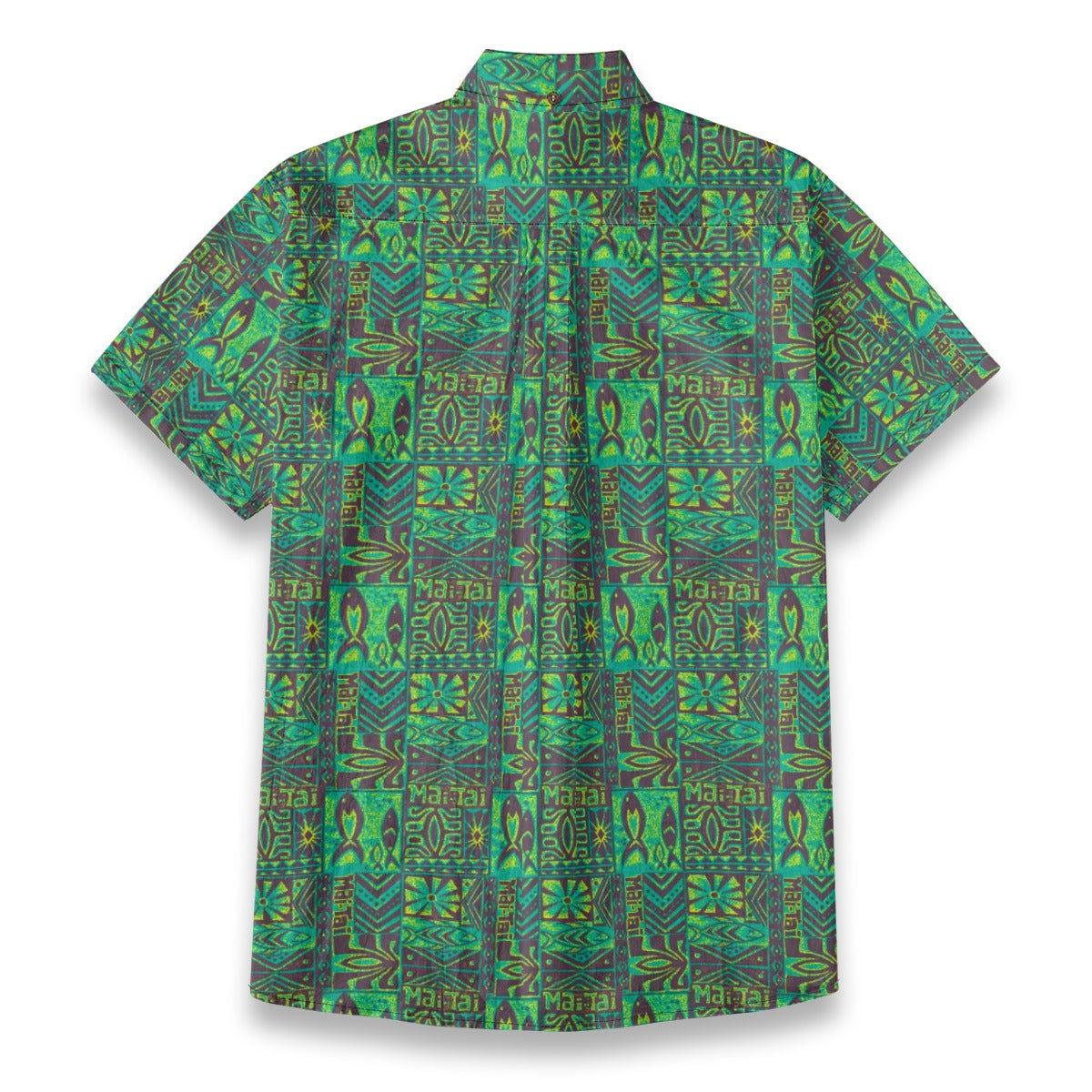 Tiki Fish print Cotton Hawaii Shirt