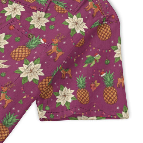 Pineapple & Poinsettia Christmas