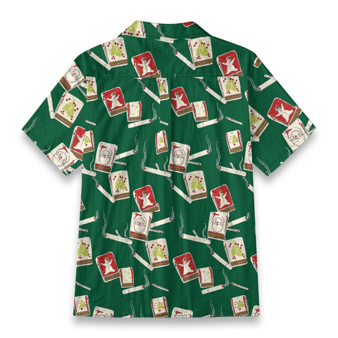 Vintage Christmas Matchbox & Cigarette