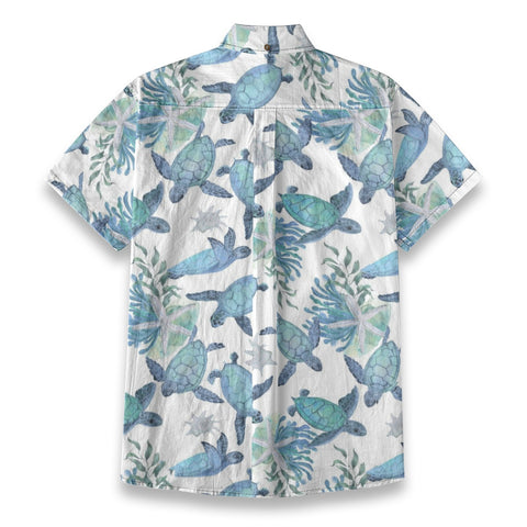 Turtle Bay – Hand-Painted Ocean Reef Shirt