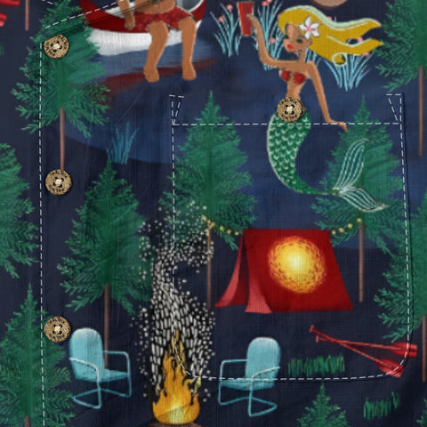 Moonlight dance with mermaids