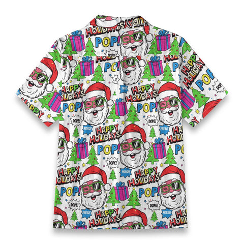 Pop Art Santa Hawaiian Shirt
