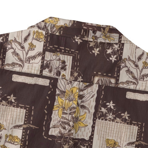 Retro checkered lilies