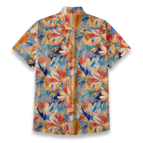 Island Flower Flames – Floral Shirt with Floral Artistic Sense