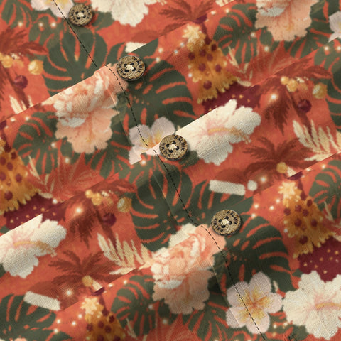 Vintage Floral Hawaiian Shirt