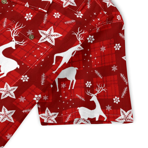 Funky Christmas Reindeer Plaid