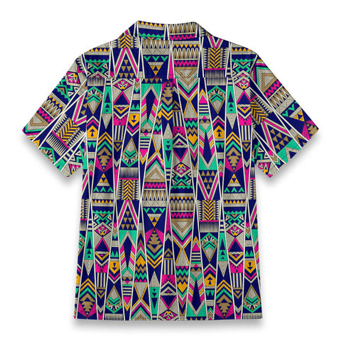 Tribal Geo Hawaiian Shirt