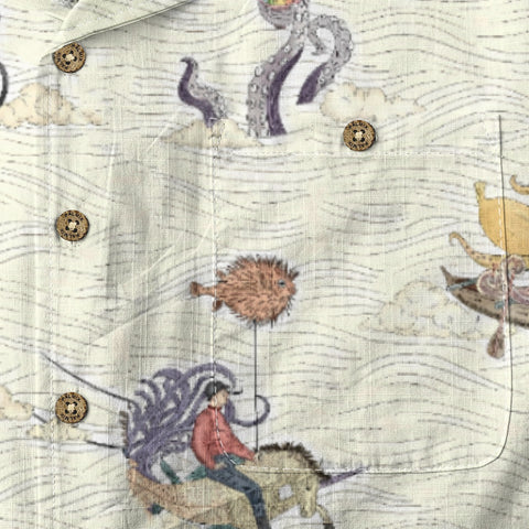 Retro Fantasy Sea World