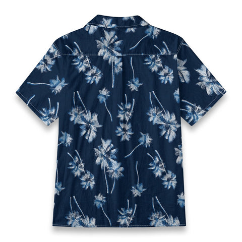 Retro tropical coconut tree