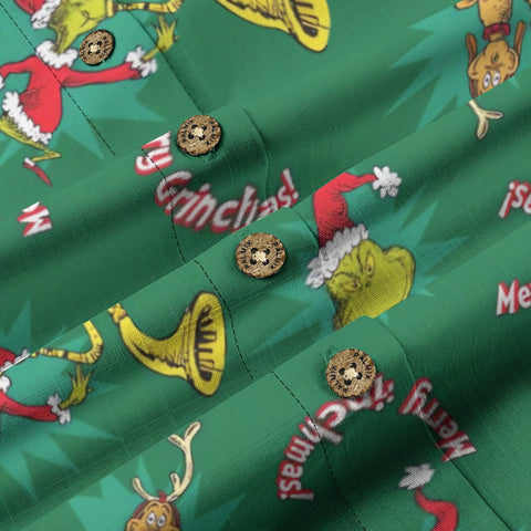 Women's Merry Grinchmas Hawaiian Shirt