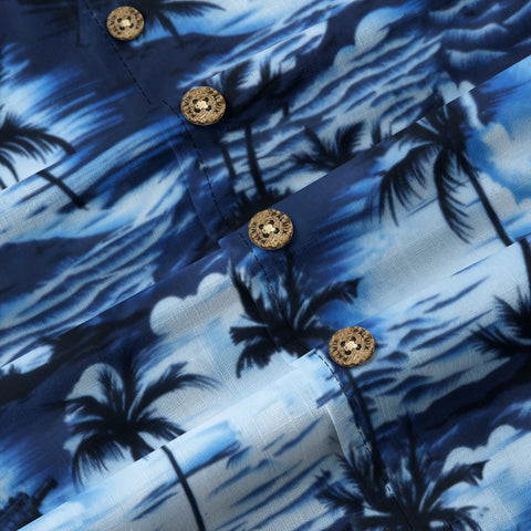 Blue Palm Tale with a Trigger