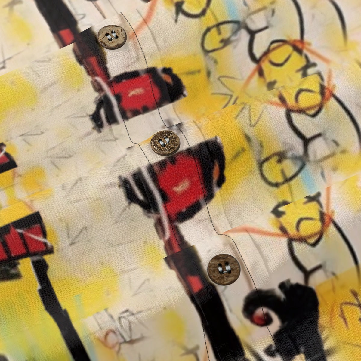 Aloha Crazy Doodle Party Shirt