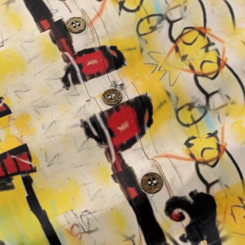 Aloha Crazy Doodle Party Shirt