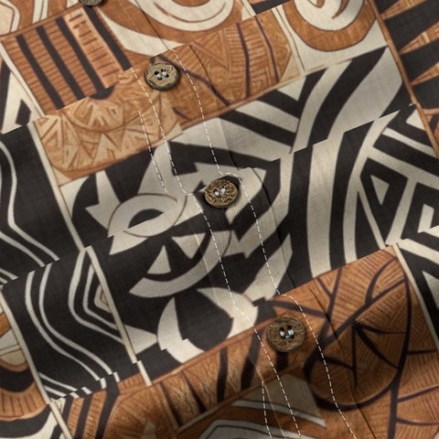 Totem Waves Retro long-sleeve shirt