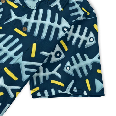 Fish Bone Hawaiian Shirt