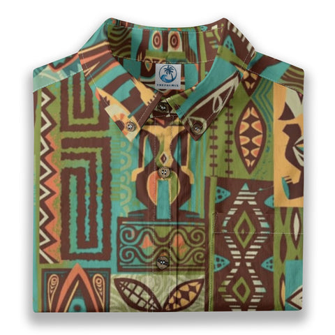 Alchemy - Retro Abstract Aloha Shirt