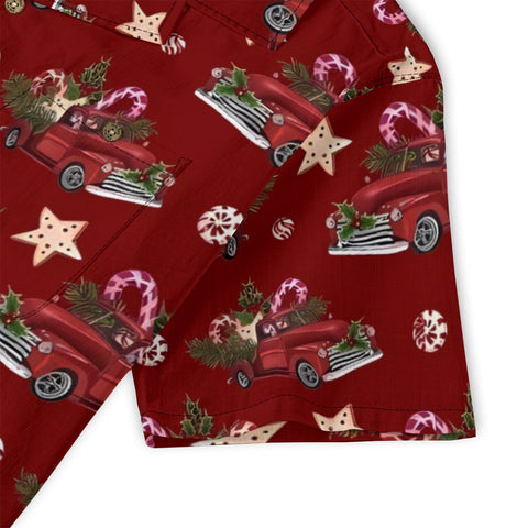 Vintage Red Truck Christmas