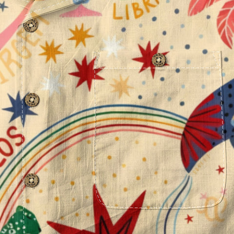 Whimsical Zodiac Tropical Hawaiian Shirt
