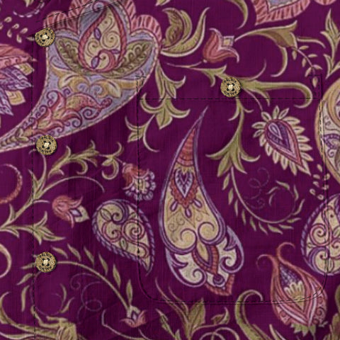 Retro Artistic Paisley Floral