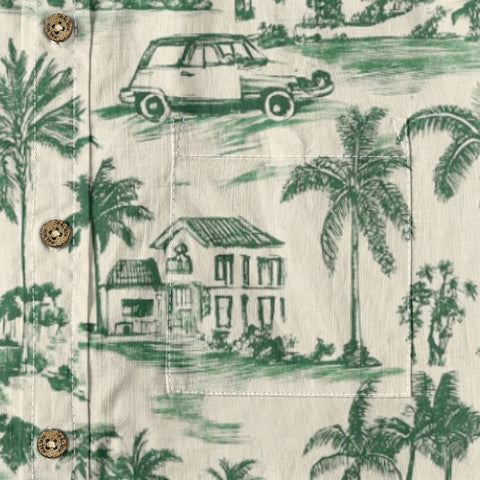 Hand-Drawn Holiday Retro long-sleeve shirt