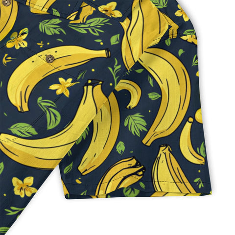 Banana Print Hawaiian Shirt