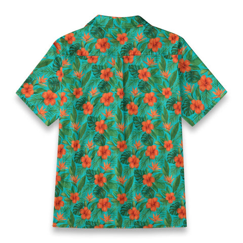 Hibiscus Hype: Your Tropical Vibe Uniform