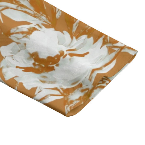 Ode to Peonies on Red Background