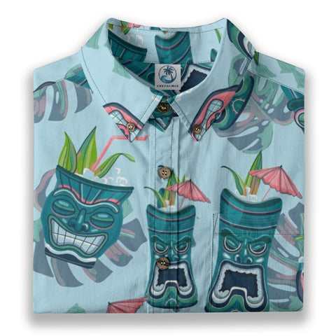 Tiki Mix – Tropical Cocktail Hawaiian Shirt