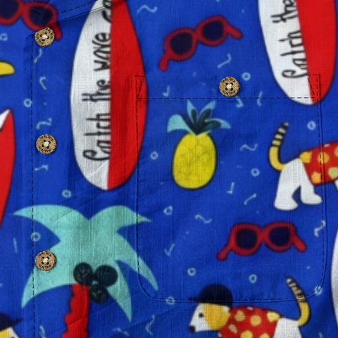 Surf Dog Hawaiian Shirt