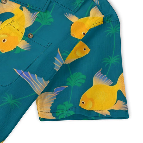 Sunny Goldfish Tropical Hawaiian Shirt