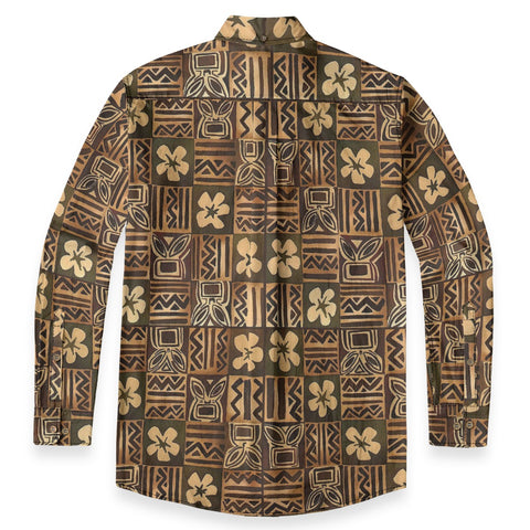 Totem Tiki Long Sleeve Shirt