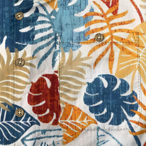 Christmas colorful palm